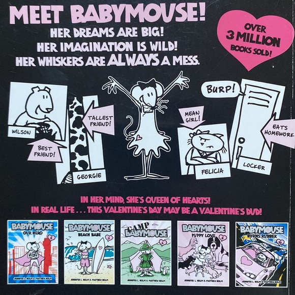 6 Babymouse Graphic Novels Books 1-2 & 5-8 - Picture 2 of 13